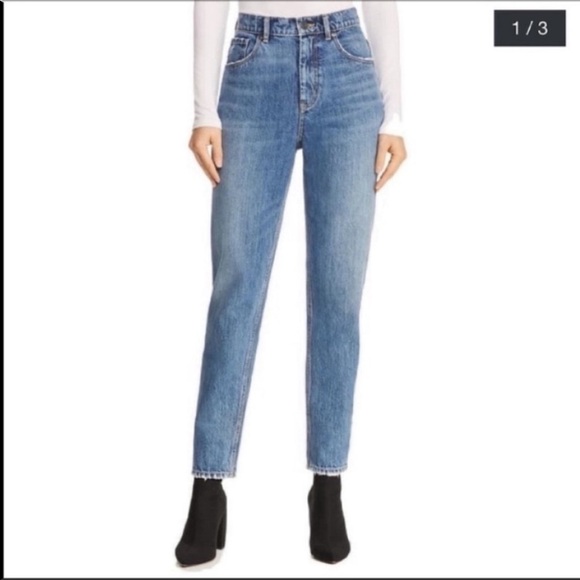 Rebecca Taylor Denim Jeans High Waist  25 Stretch La Vie Ankle Cropped - Picture 1 of 16